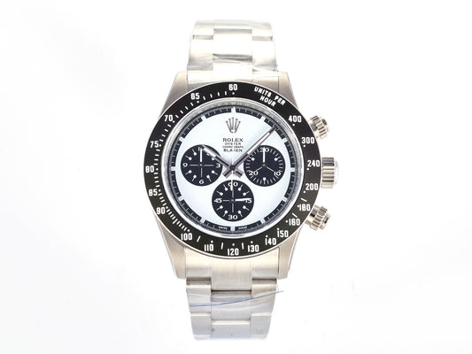 Custom PMSF Daytona Paul Newman 1:1 Best Edition Blue/Black Dial on SS 904L Bracelet DD4130 Custom Modded