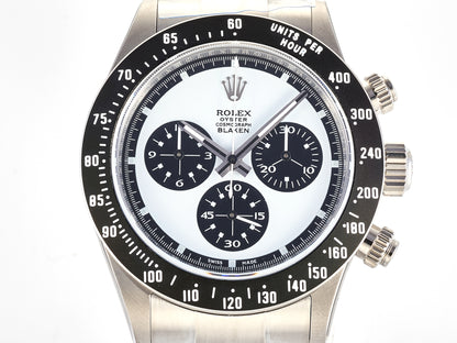Custom PMSF Daytona Paul Newman 1:1 Best Edition Blue/Black Dial on SS 904L Bracelet DD4130 Custom Modded