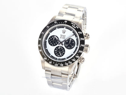 Custom PMSF Daytona Paul Newman 1:1 Best Edition Blue/Black Dial on SS 904L Bracelet DD4130 Custom Modded