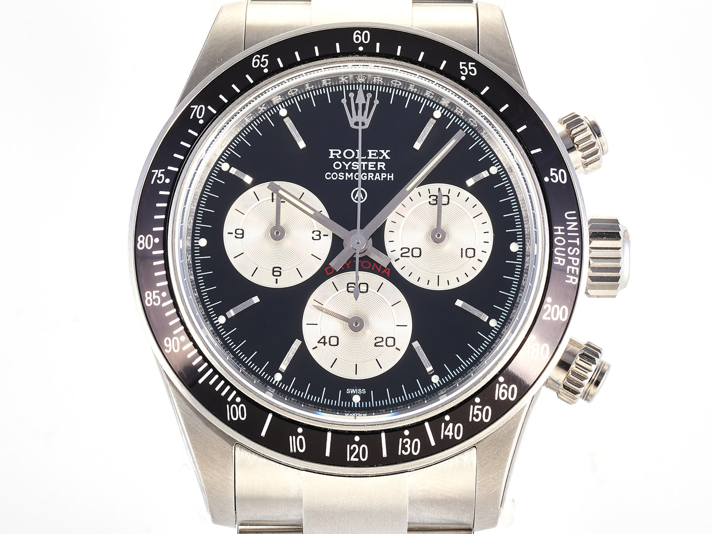 Custom PMSF Daytona Paul Newman 1:1 Best Edition Black/Sliver Dial on SS 904L Bracelet DD4130 Custom Modded