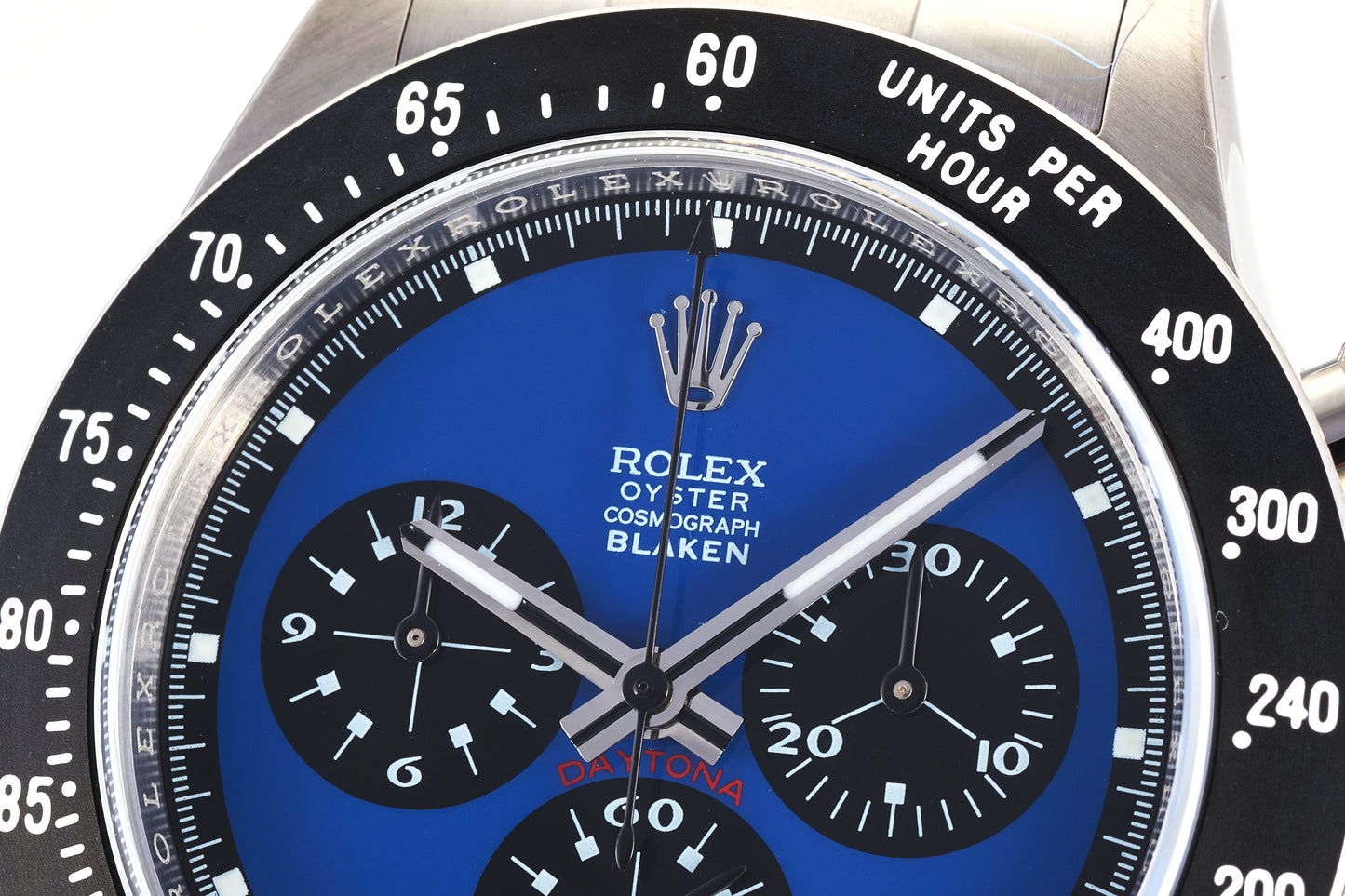 Custom PMSF Daytona Paul Newman 1:1 Best Edition Blue/Black Dial on SS 904L Bracelet DD4130 Custom Modded