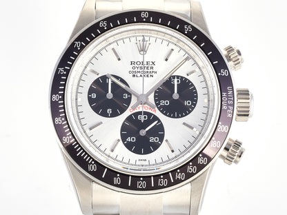 Custom PMSF Daytona Paul Newman 1:1 Best Edition White/Black Dial on SS 904L Bracelet DD4130 Custom Modded