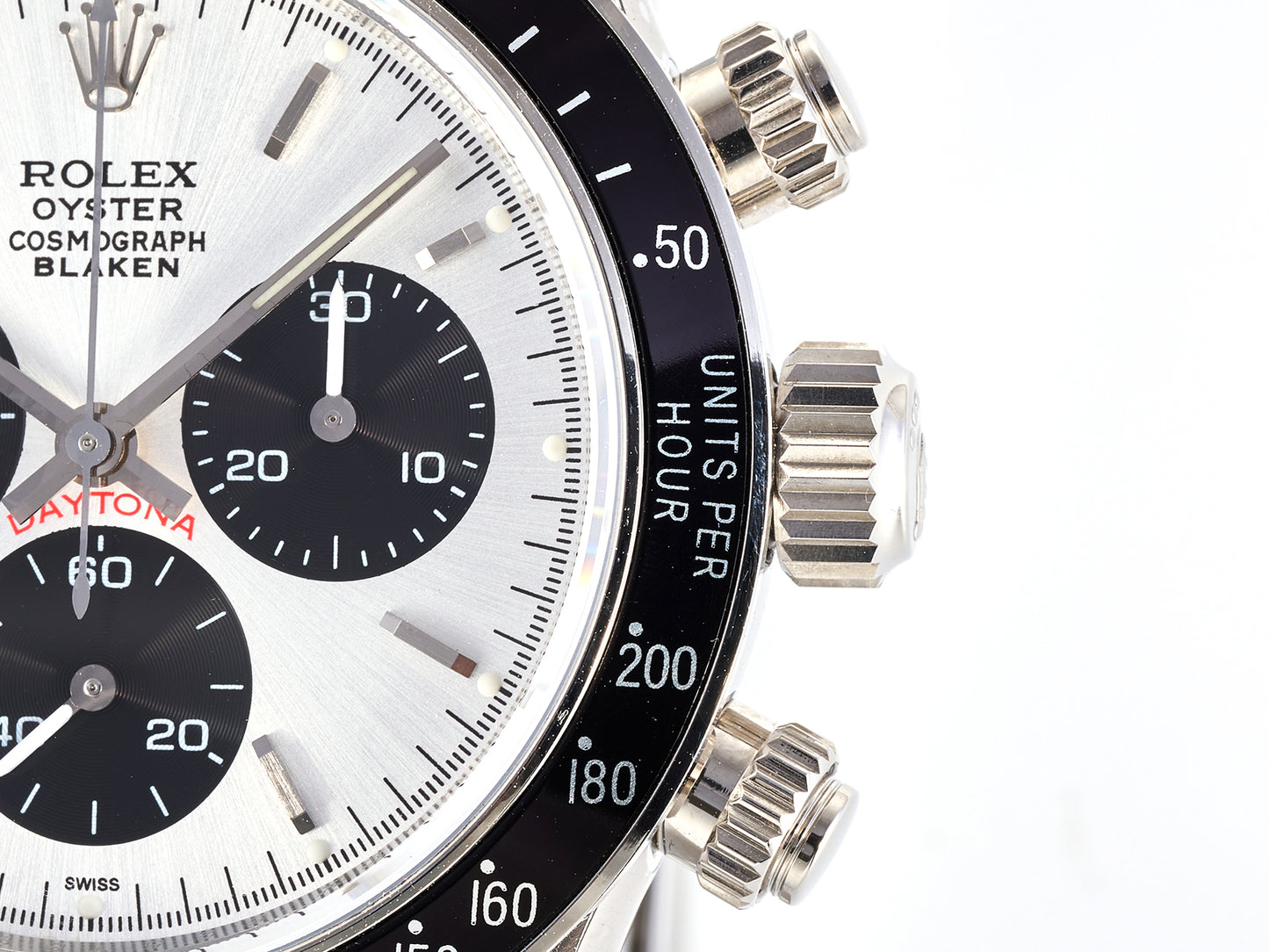 Custom PMSF Daytona Paul Newman 1:1 Best Edition White/Black Dial on SS 904L Bracelet DD4130 Custom Modded