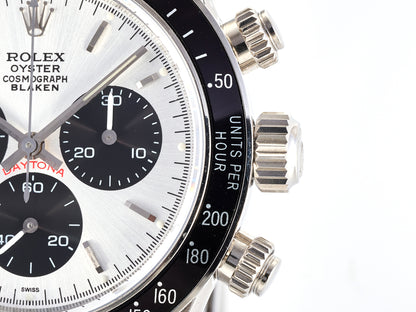 Custom PMSF Daytona Paul Newman 1:1 Best Edition White/Black Dial on SS 904L Bracelet DD4130 Custom Modded
