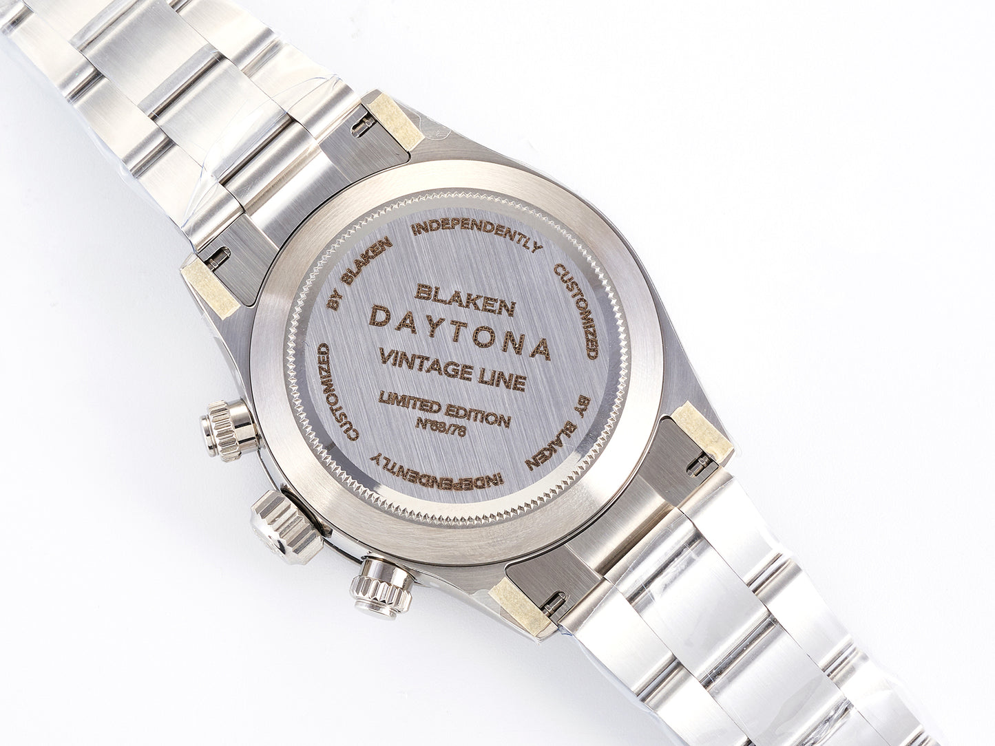 Custom Daytona Paul Newman 1:1 Best Edition White Dial on SS 904L Bracelet DD4130 Custom Modded