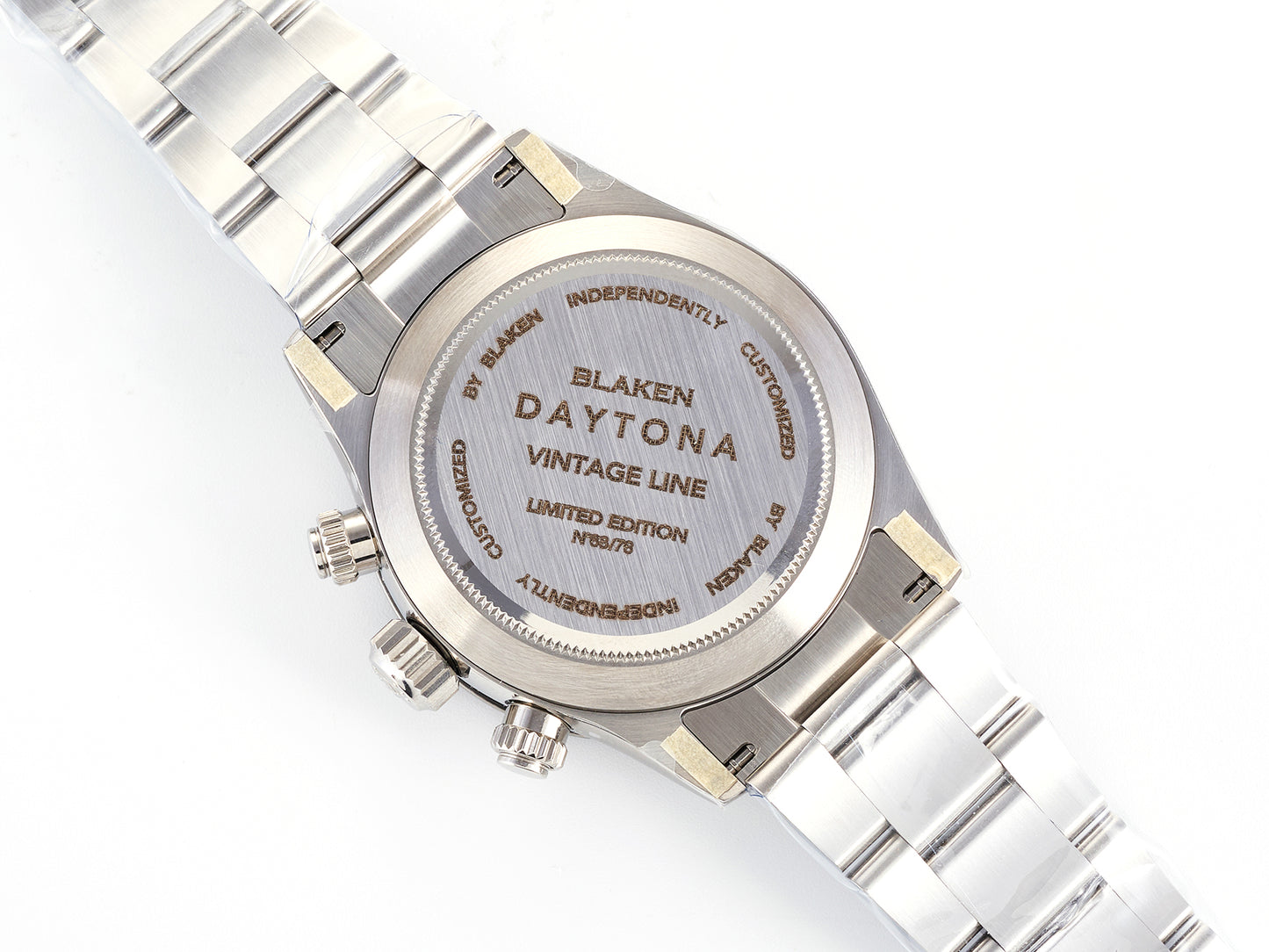 Custom PMSF Daytona Paul Newman 1:1 Best Edition White/Sliver Dial on SS 904L Bracelet DD4130 Custom Modded