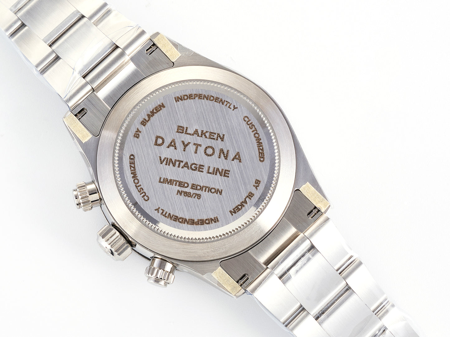 Custom PMSF Daytona Paul Newman 1:1 Best Edition Blue/Black Dial on SS 904L Bracelet DD4130 Custom Modded