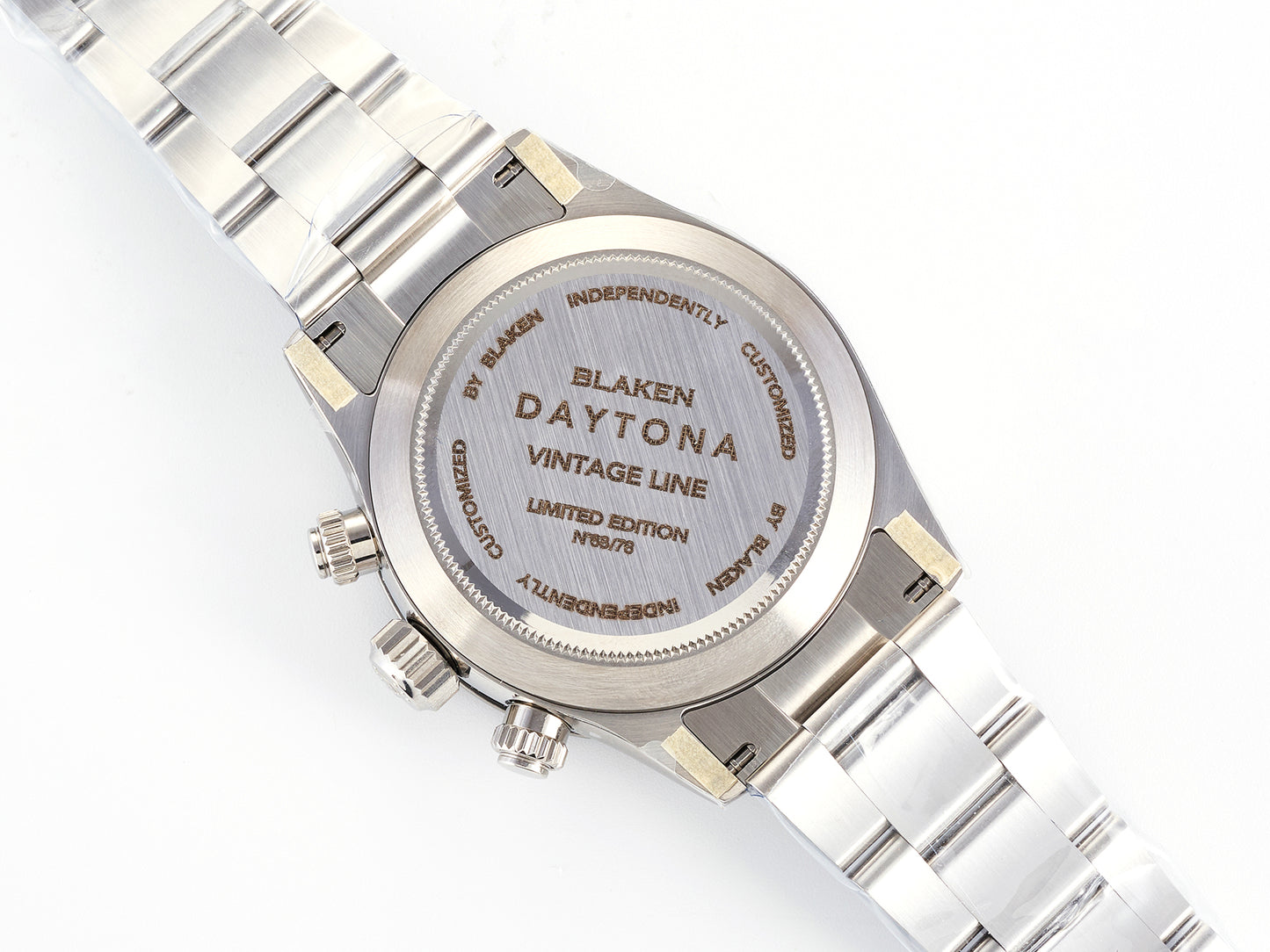 Custom PMSF Daytona Paul Newman 1:1 Best Edition Blue/Black Dial on SS 904L Bracelet DD4130 Custom Modded