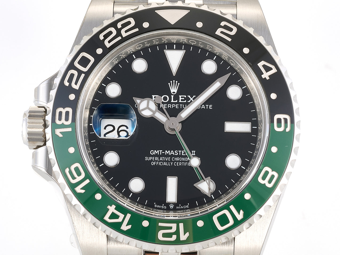 GMT-Master II 126720 VTNR 904L Steel RWF 1:1 Best Edition on Jubilee Bracelet JH3285 (Free Sprung)
