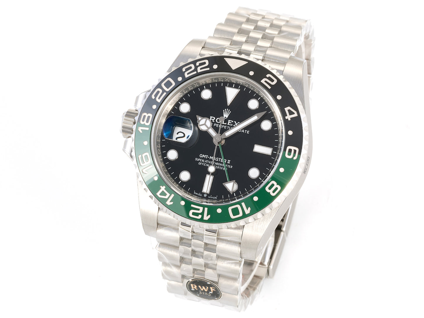 GMT-Master II 126720 VTNR 904L Steel RWF 1:1 Best Edition on Jubilee Bracelet JH3285 (Free Sprung)