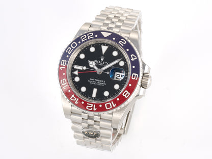 GMT-Master II 126710 BLRO 904L Steel RWF 1:1 Best Edition on Jubilee Bracelet JH3285 (Free Sprung)