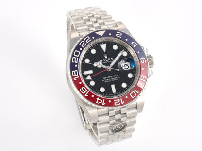 GMT-Master II 126710 BLRO 904L Steel RWF 1:1 Best Edition on Jubilee Bracelet JH3285 (Free Sprung)