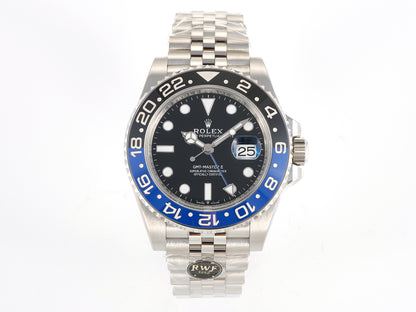 GMT-Master II 126710 BLNR 904L Steel RWF 1:1 Best Edition on Jubilee Bracelet JH3285 (Free Sprung)
