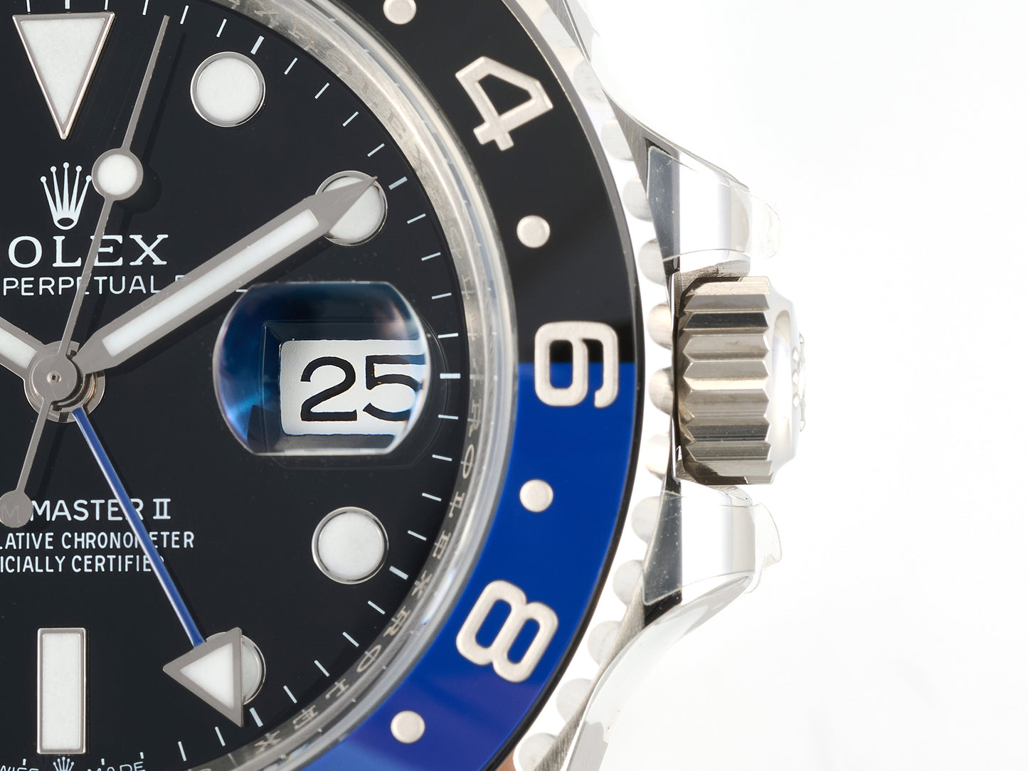 GMT-Master II 126710 BLNR 904L Steel RWF 1:1 Best Edition on Jubilee Bracelet JH3285 (Free Sprung)