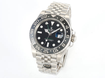 GMT-Master II 126710 GRNR 904L Steel RWF 1:1 Best Edition on Jubilee Bracelet JH3285 (Free Sprung)