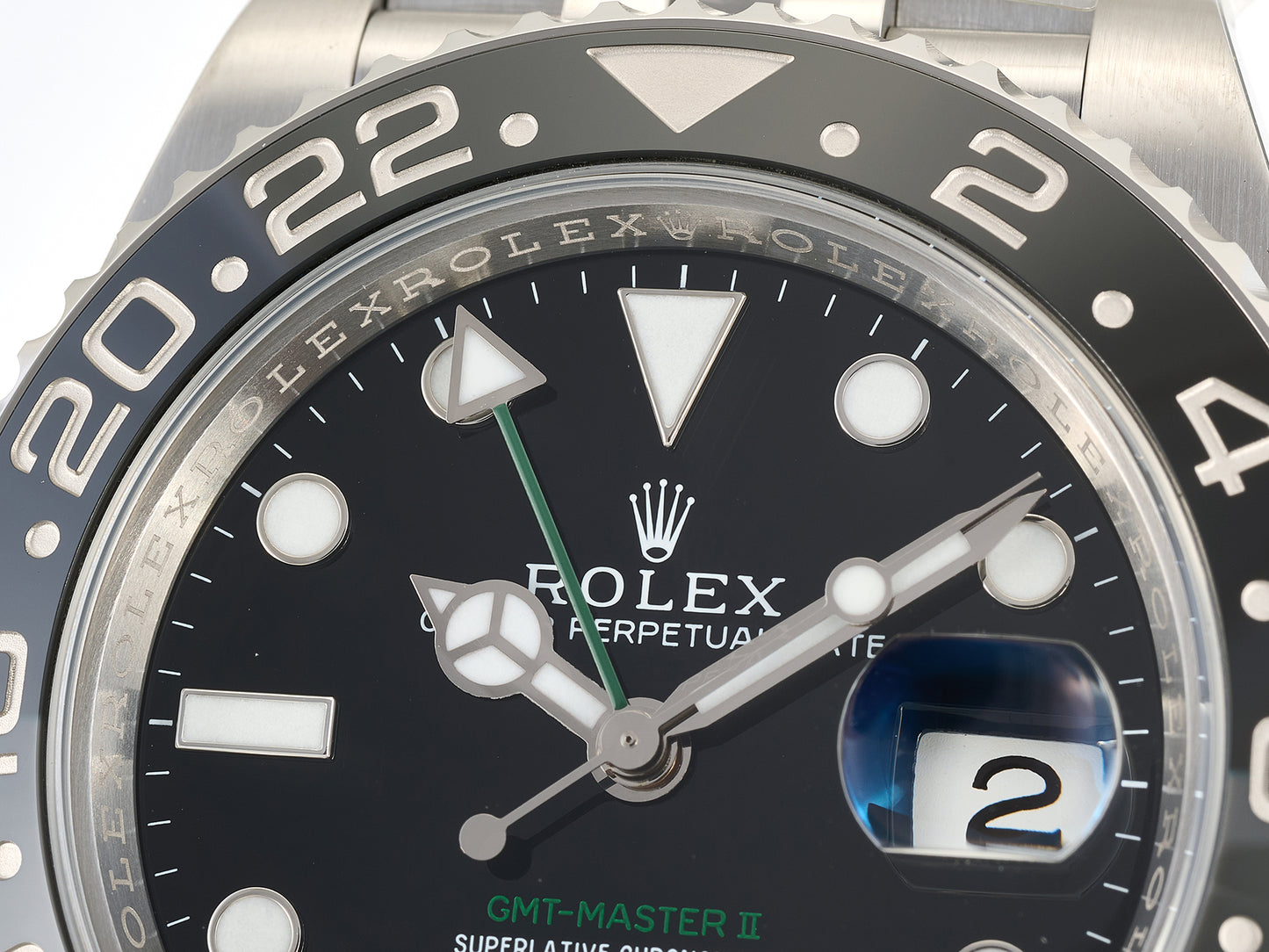 GMT-Master II 126710 GRNR 904L Steel RWF 1:1 Best Edition on Jubilee Bracelet JH3285 (Free Sprung)