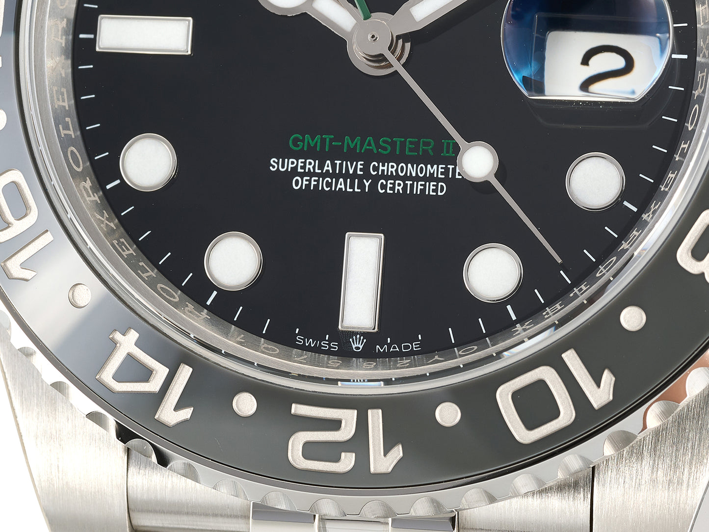 GMT-Master II 126710 GRNR 904L Steel RWF 1:1 Best Edition on Jubilee Bracelet JH3285 (Free Sprung)