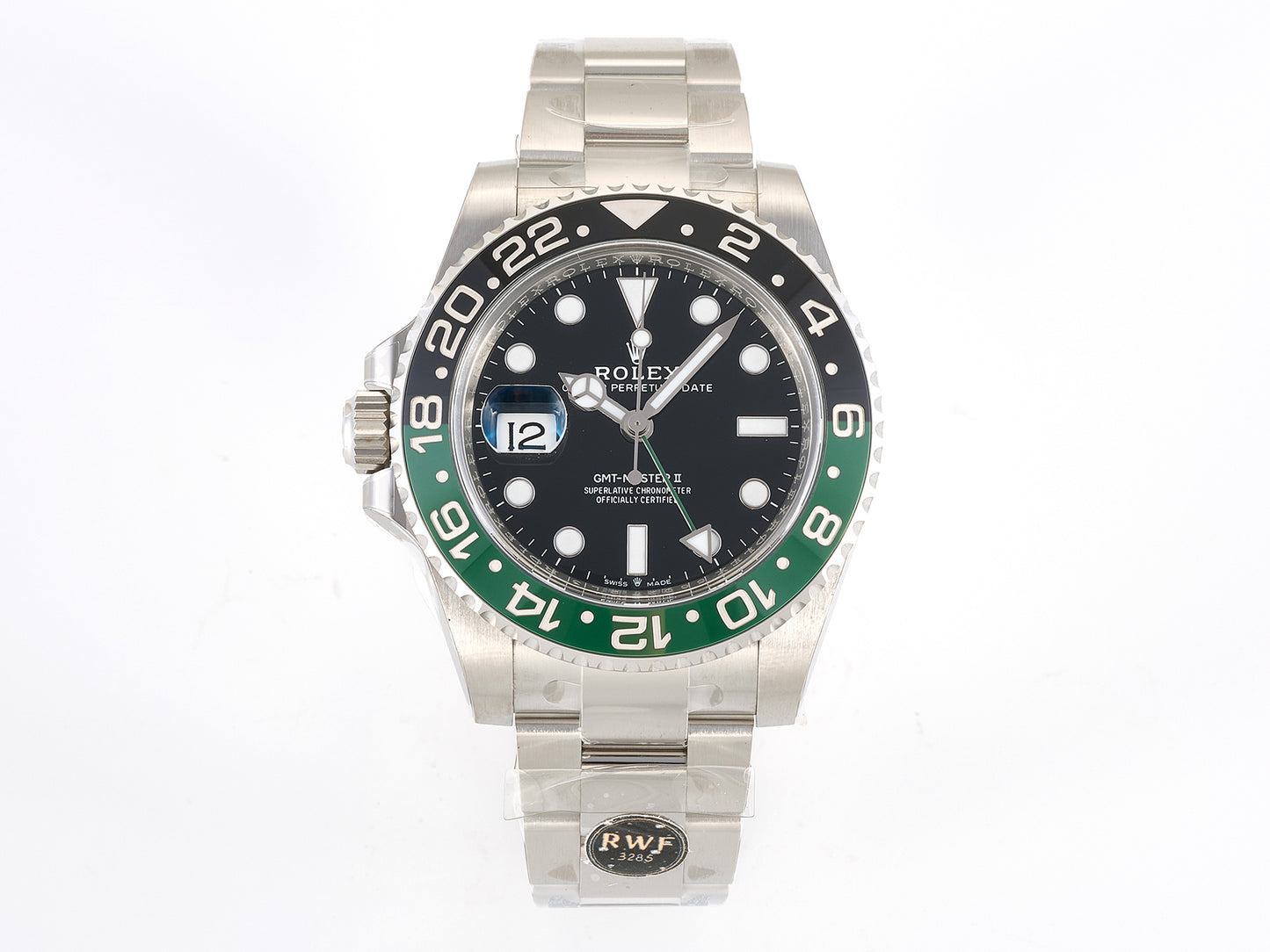 GMT-Master II 126720 VTNR 904L Steel RWF 1:1 Best Edition on Oyster Bracelet JH3285 (Free Sprung)