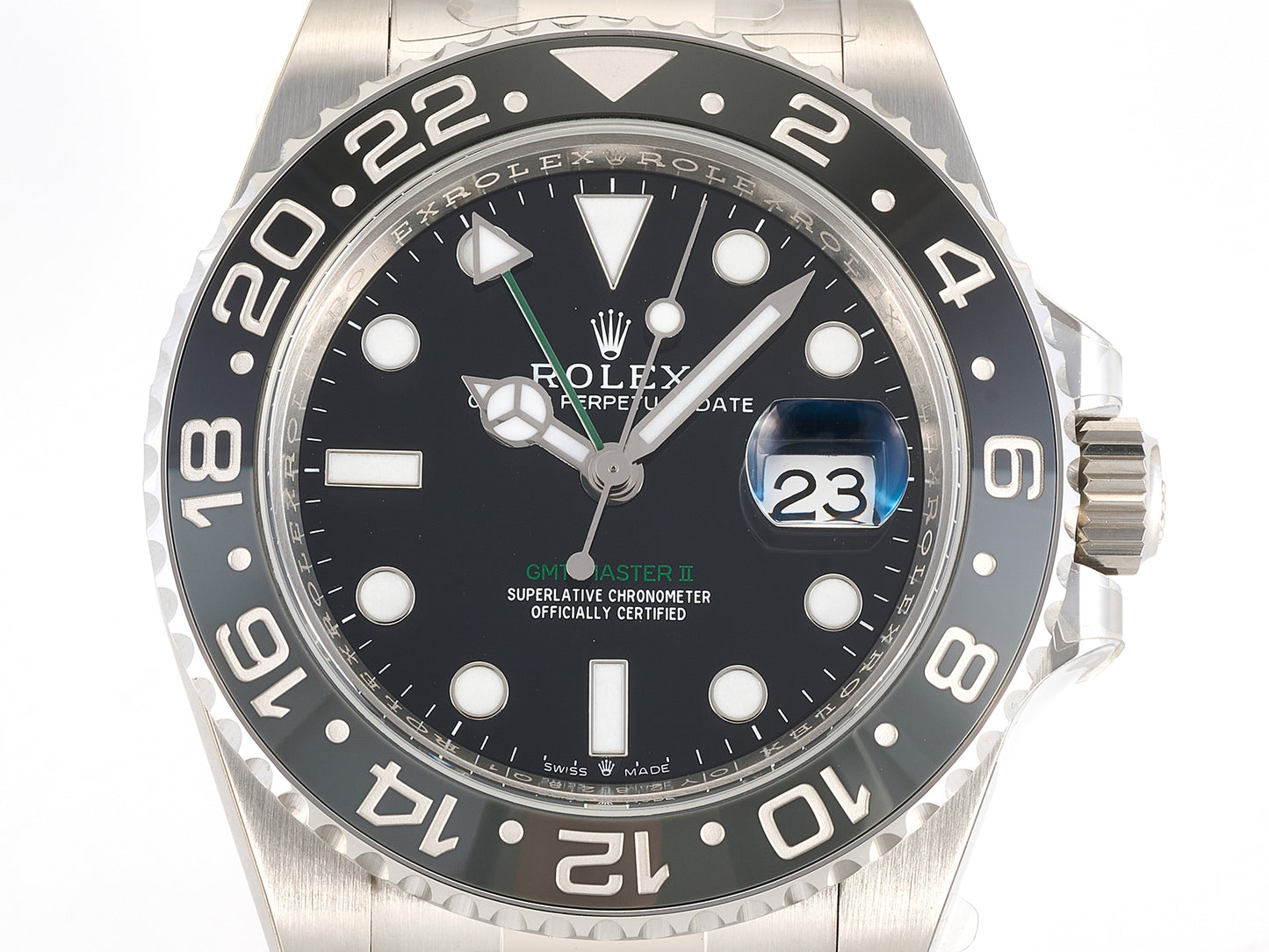 GMT-Master II 126710 GRNR 904L Steel RWF 1:1 Best Edition on Oyster Bracelet JH3285 (Free Sprung)