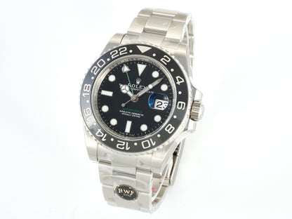 GMT-Master II 126710 GRNR 904L Steel RWF 1:1 Best Edition on Oyster Bracelet JH3285 (Free Sprung)
