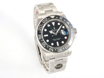 GMT-Master II 126710 GRNR 904L Steel RWF 1:1 Best Edition on Oyster Bracelet JH3285 (Free Sprung)