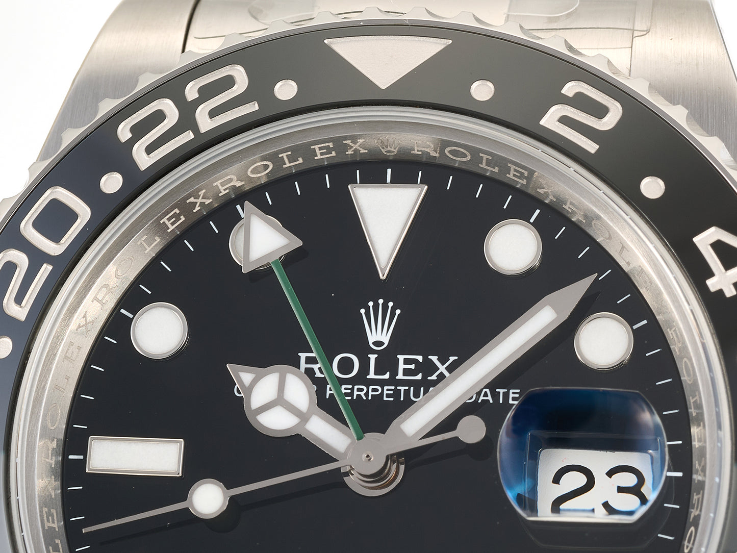 GMT-Master II 126710 GRNR 904L Steel RWF 1:1 Best Edition on Oyster Bracelet JH3285 (Free Sprung)