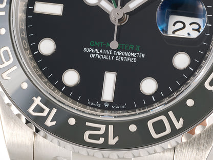 GMT-Master II 126710 GRNR 904L Steel RWF 1:1 Best Edition on Oyster Bracelet JH3285 (Free Sprung)