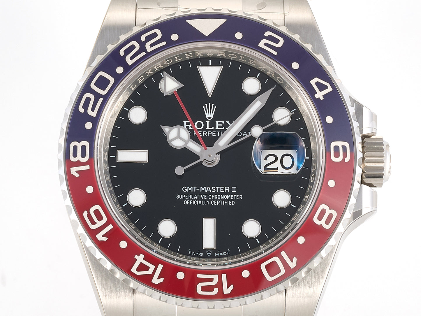 GMT-Master II 126710 BLRO 904L Steel RWF 1:1 Best Edition on Oyster Bracelet JH3285 (Free Sprung)