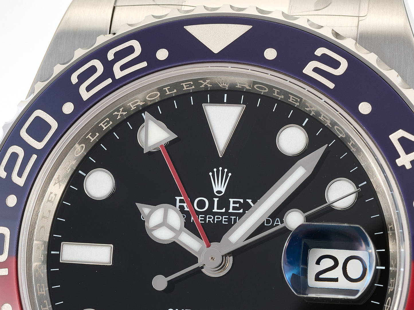 GMT-Master II 126710 BLRO 904L Steel RWF 1:1 Best Edition on Oyster Bracelet JH3285 (Free Sprung)