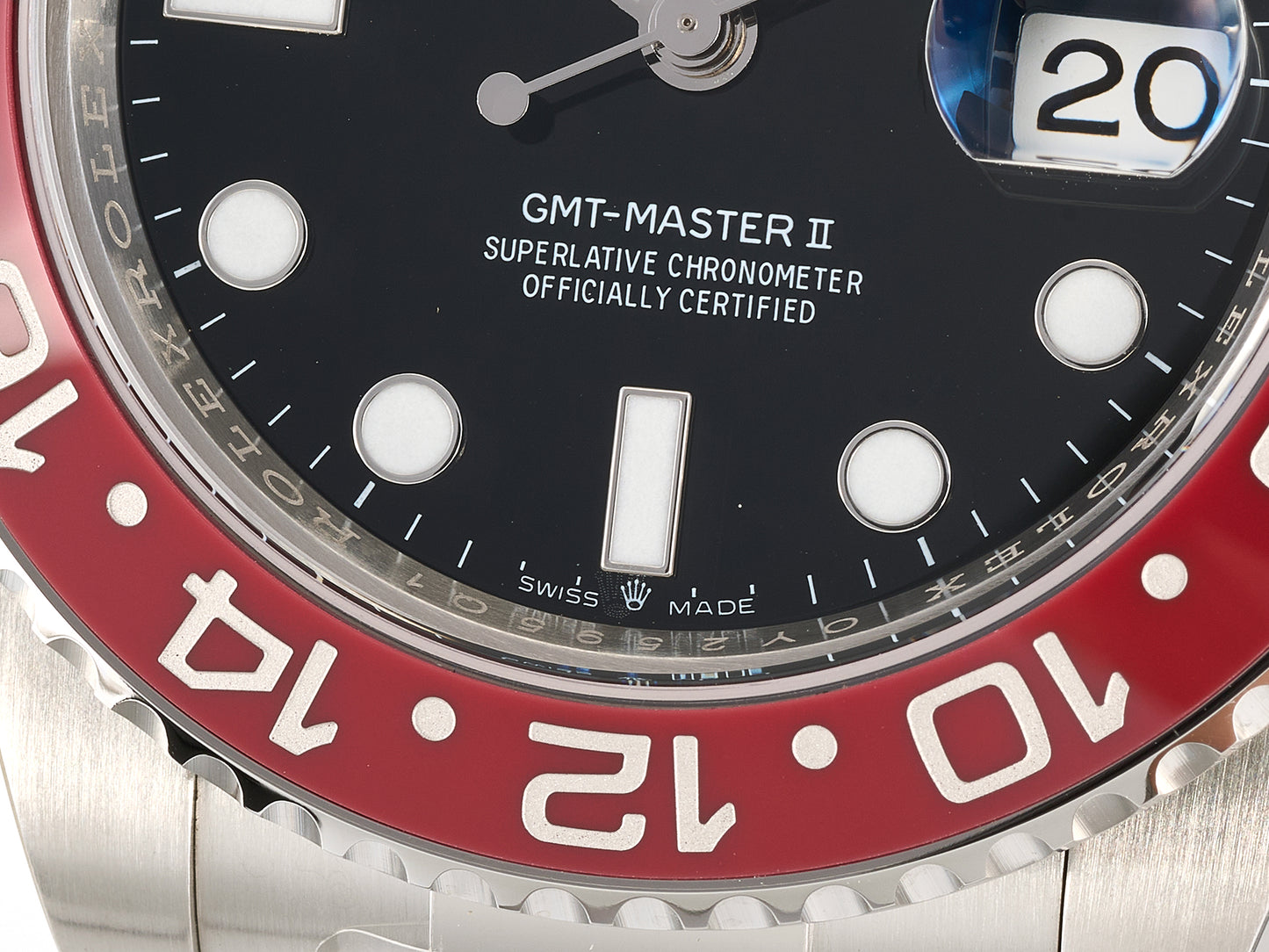 GMT-Master II 126710 BLRO 904L Steel RWF 1:1 Best Edition on Oyster Bracelet JH3285 (Free Sprung)
