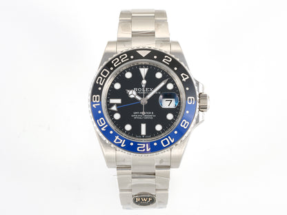 GMT-Master II 126710 BLNR 904L Steel RWF 1:1 Best Edition on Oyster Bracelet JH3285 (Free Sprung)