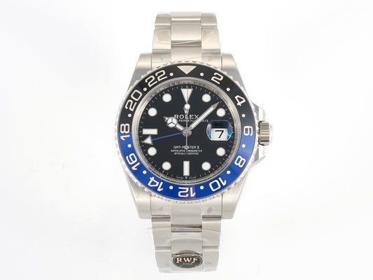GMT-Master II 126710 BLNR 904L Steel RWF 1:1 Best Edition on Oyster Bracelet JH3285 (Free Sprung)