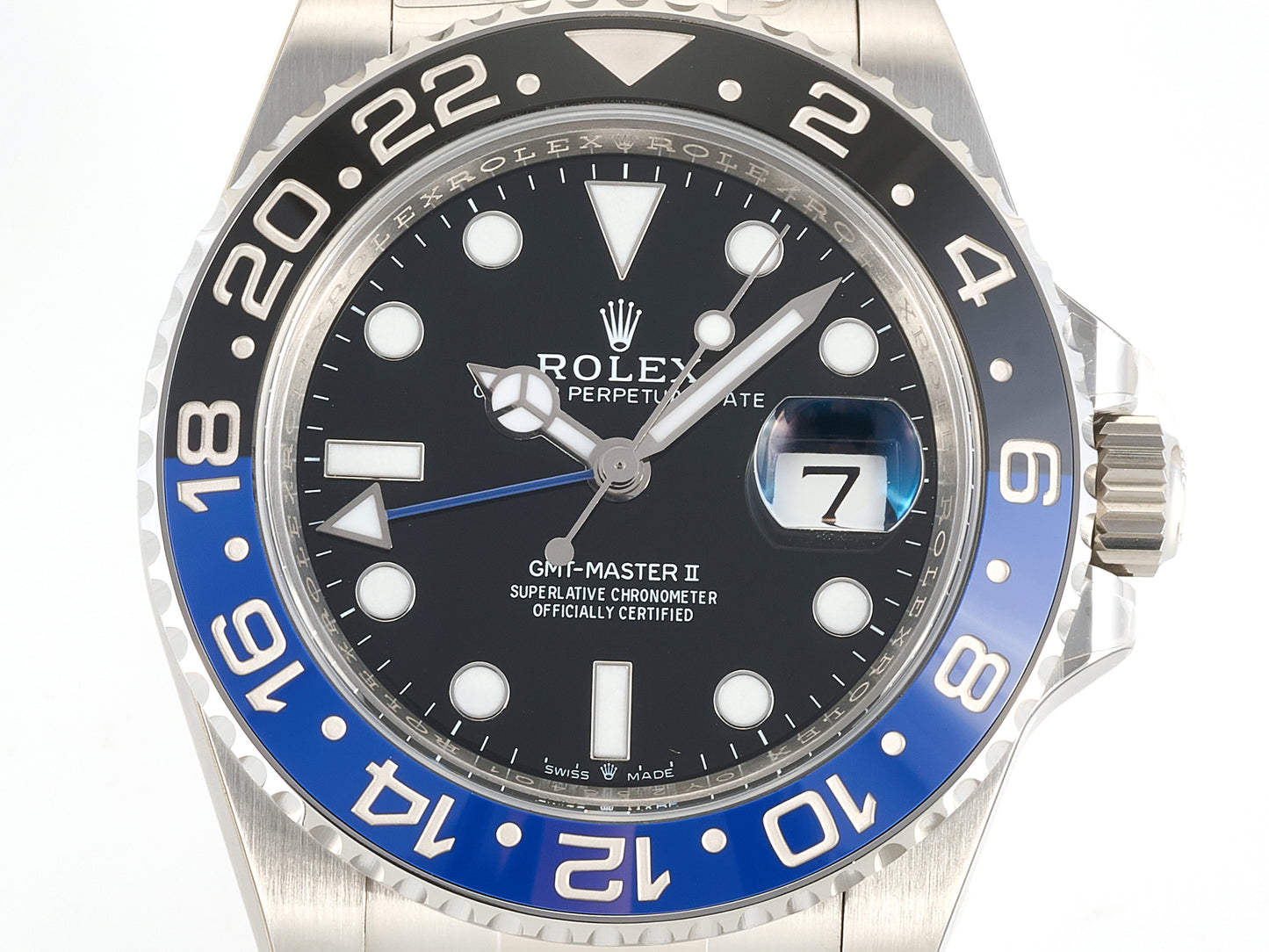 GMT-Master II 126710 BLNR 904L Steel RWF 1:1 Best Edition on Oyster Bracelet JH3285 (Free Sprung)