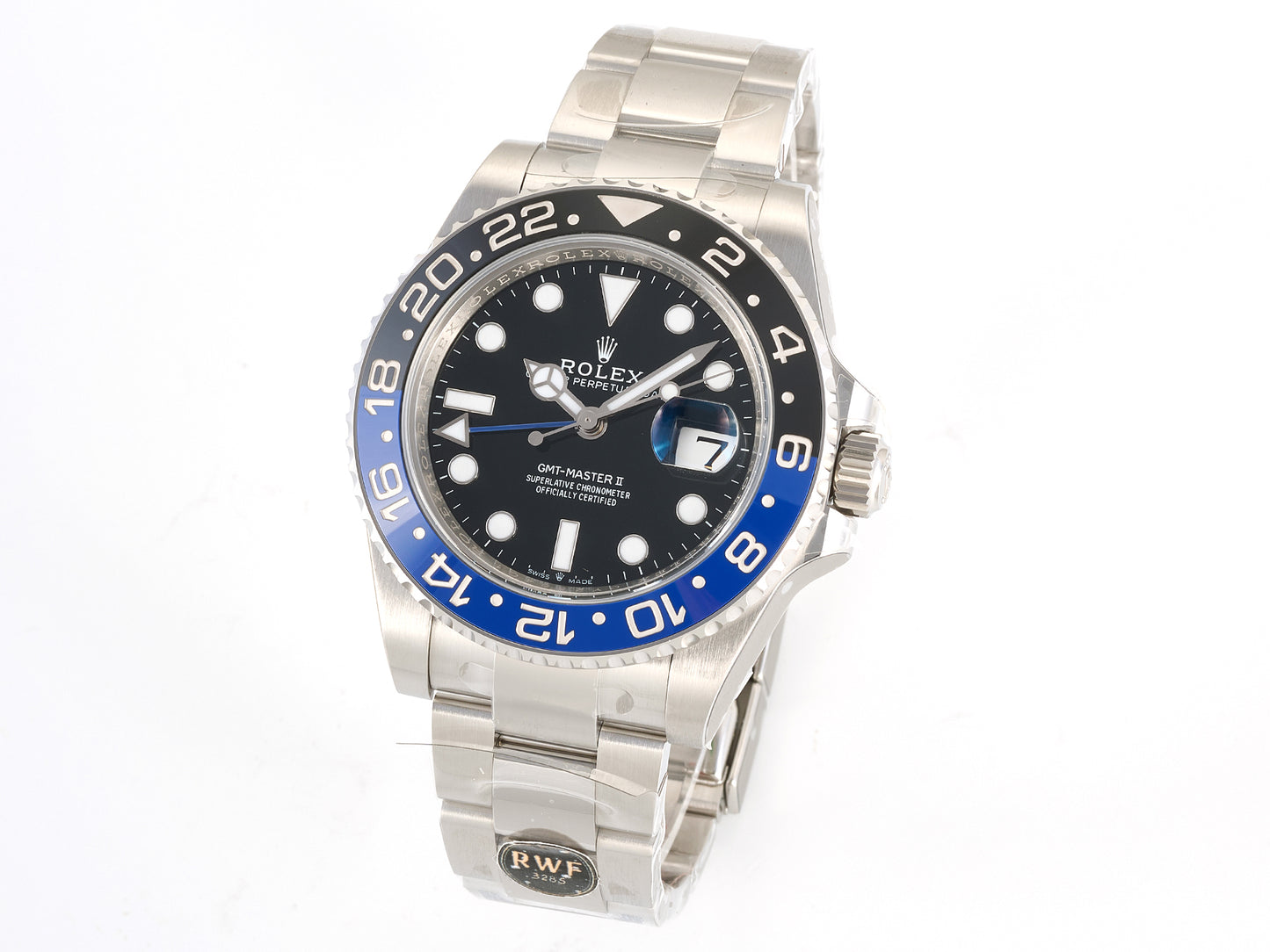 GMT-Master II 126710 BLNR 904L Steel RWF 1:1 Best Edition on Oyster Bracelet JH3285 (Free Sprung)
