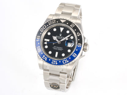 GMT-Master II 126710 BLNR 904L Steel RWF 1:1 Best Edition on Oyster Bracelet JH3285 (Free Sprung)