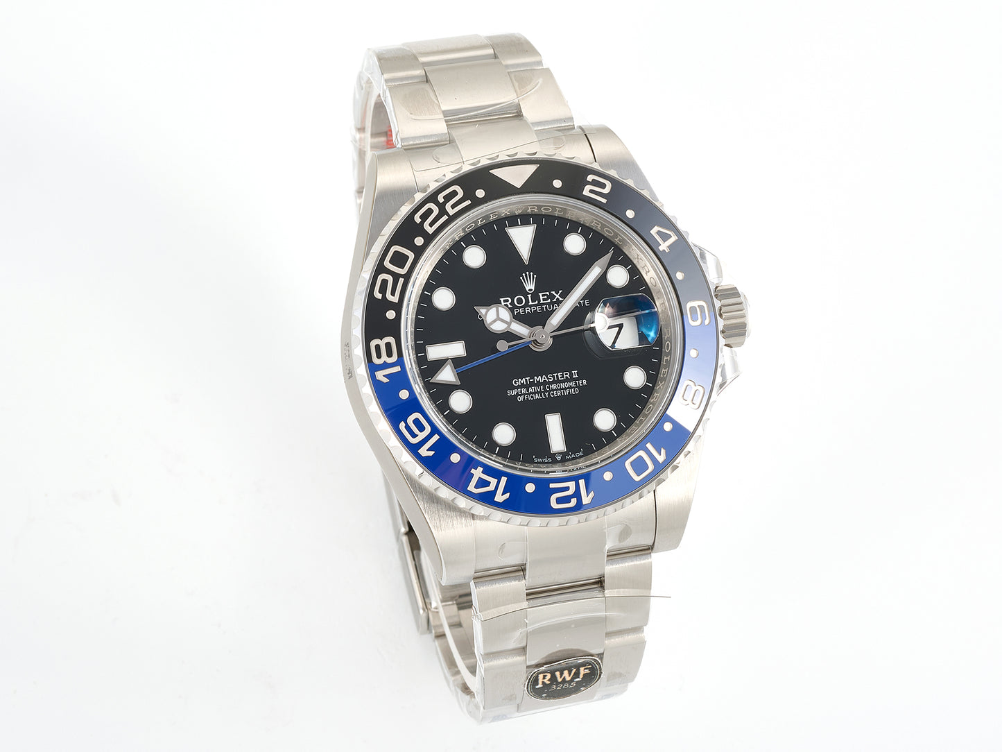 GMT-Master II 126710 BLNR 904L Steel RWF 1:1 Best Edition on Oyster Bracelet JH3285 (Free Sprung)