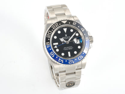GMT-Master II 126710 BLNR 904L Steel RWF 1:1 Best Edition on Oyster Bracelet JH3285 (Free Sprung)