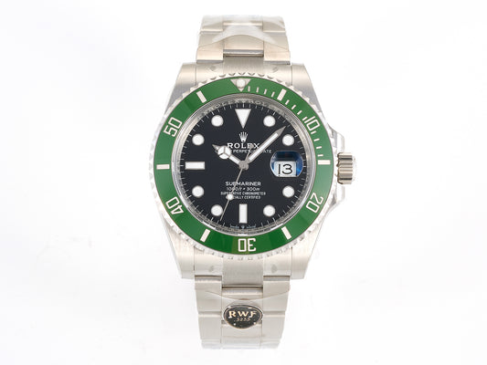 Submariner 41mm 126610 LV 2025 ‘Starbucks MK2’ Black Dial 904L Steel RWF 1:1 Best Edition DD3235