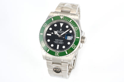 Submariner 41mm 126610 LV 2025 ‘Starbucks MK2’ Black Dial 904L Steel RWF 1:1 Best Edition DD3235