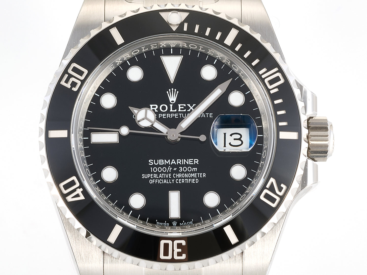 Submariner 41mm 126610 LN Black RWF 1:1 Best Edition 904L SS Case and Bracelet JH3235 (Free Sprung)