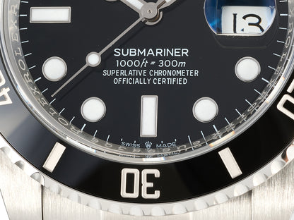 Submariner 41mm 126610 LN Black RWF 1:1 Best Edition 904L SS Case and Bracelet JH3235 (Free Sprung)