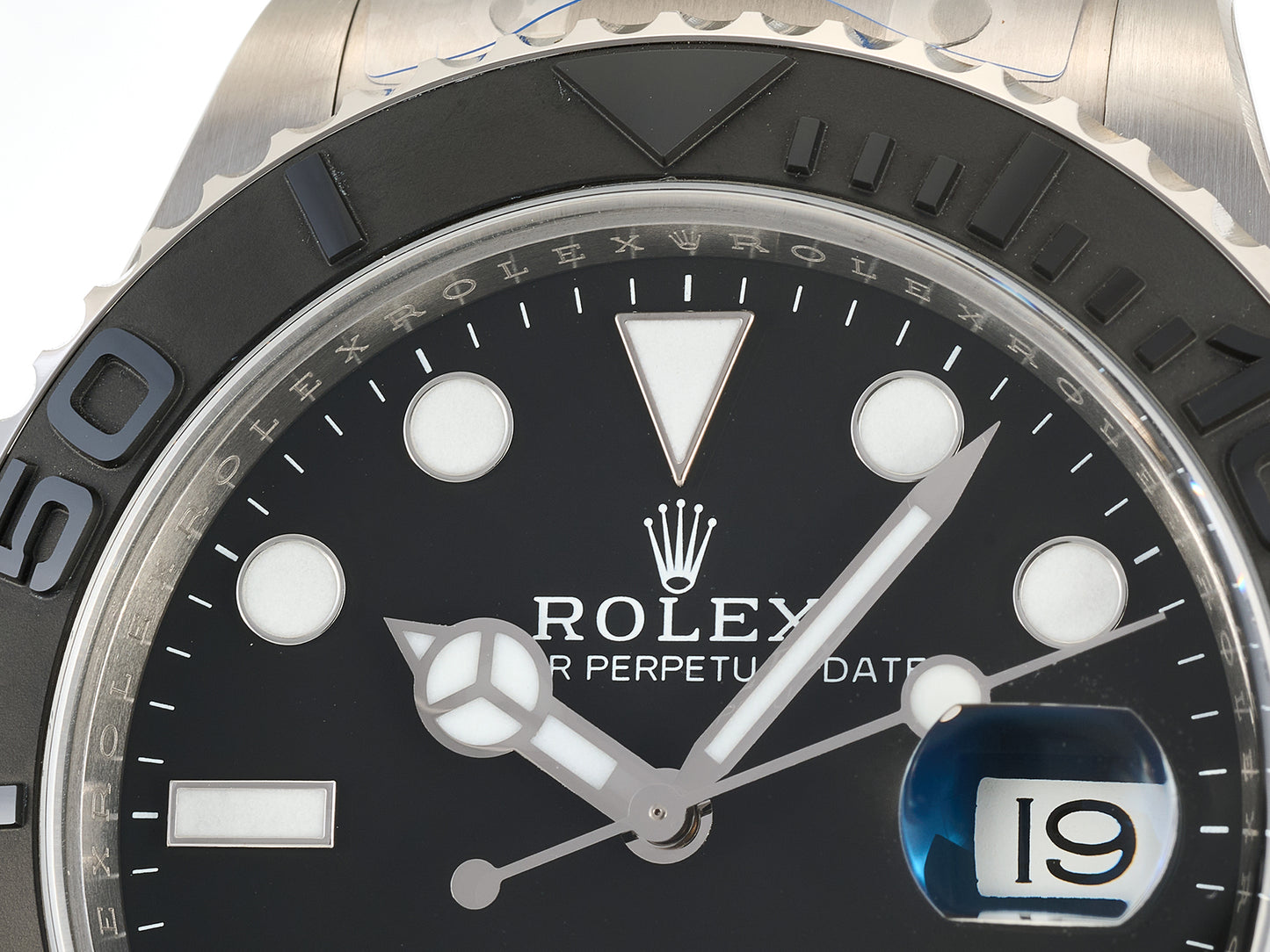 Yacht-Master 226627 Titanium RWF 1:1 Best Edition Black Dial on Titanium Bracelet JH3235 (Free Sprung)