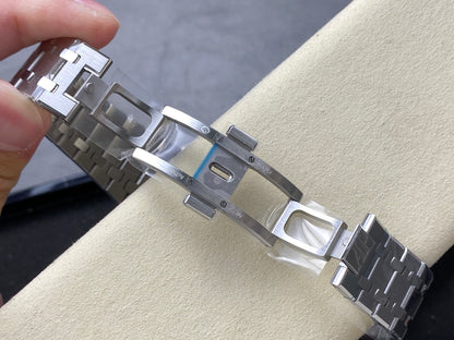 Royal Oak Chrono 26240 SS APSF 1:1 Best Edition Blue Dial on SS Bracelet SA4401 Super Clone V2 (Free Sprung)