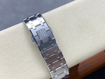 Royal Oak Chrono 26240 SS APSF 1:1 Best Edition Blue Dial on SS Bracelet SA4401 Super Clone V2 (Free Sprung)