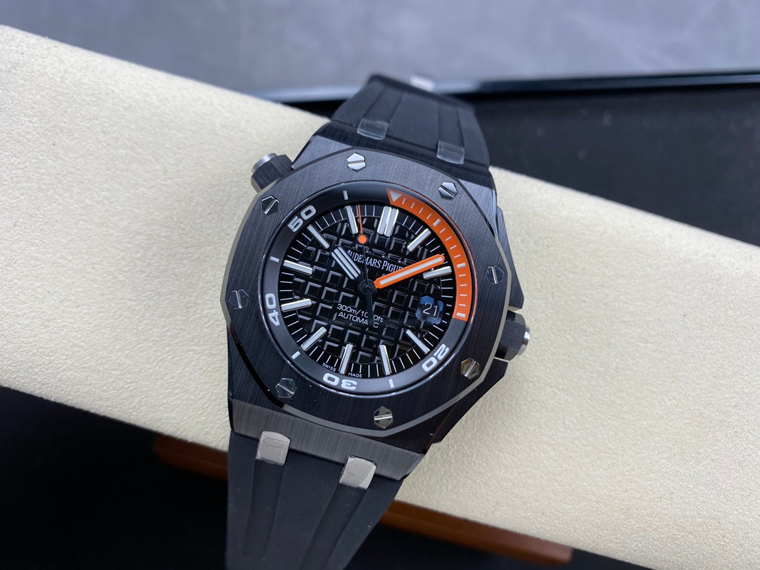 Royal Oak Offshore Diver 15707 Black Ceramic APSF 1:1 Best Edition SA3120 Super Clone