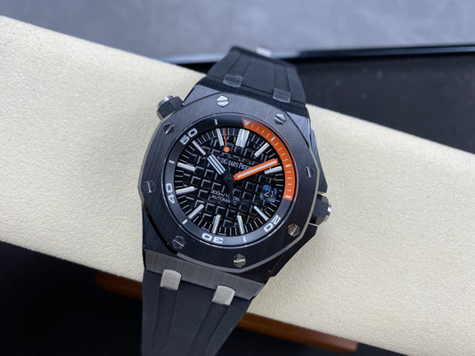 Royal Oak Offshore Diver 15707 Black Ceramic APSF 1:1 Best Edition SA3120 Super Clone