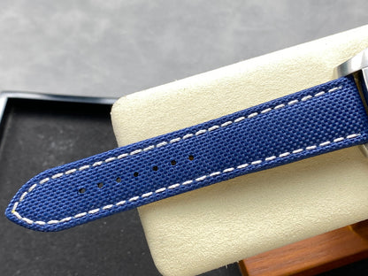 Avenger Chrono SS TF 1:1 Best Edition Blue Dial on Blue Nylon Strap A7750 V2
