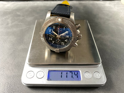 Avenger Chrono Titanium TF 1:1 Best Edition Gray Dial on Gray Nylon Strap A7750 V2