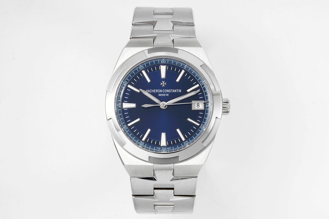 Overseas 4500V SS ZF 1:1 Best Edition Blue Dial On SS Bracelet Asian Super Clone 5100 V2