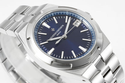 Overseas 4500V SS ZF 1:1 Best Edition Blue Dial On SS Bracelet Asian Super Clone 5100 V2
